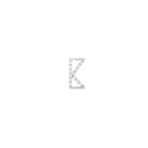 My Name Is - Lettera K (Anelli e Collane Componibili)