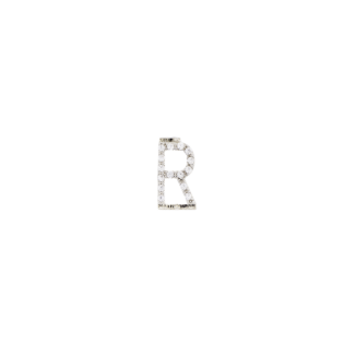 My Name Is - Lettera R (Anelli e Collane Componibili)
