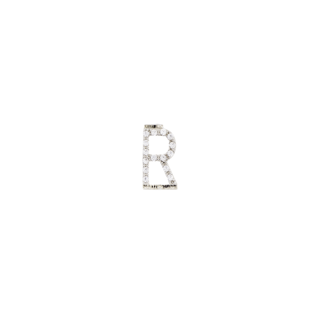 My Name Is - Lettera R (Anelli e Collane Componibili)