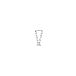 My Name Is - Lettera V (Anelli e Collane Componibili)