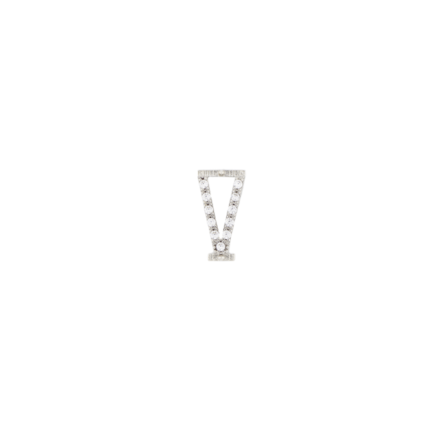 My Name Is - Lettera V (Anelli e Collane Componibili)