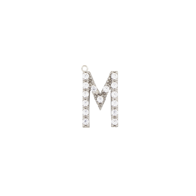 My Name Is - Lettera M (Anelli, Collane e Orecchini Fissi)
