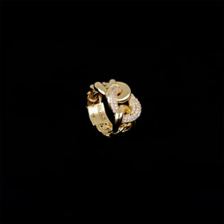 Anello Grumetta Pavé