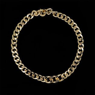 Collana Grumetta 3 Pavé