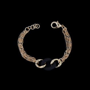 Bracciale fantasia 261 maglia gommata