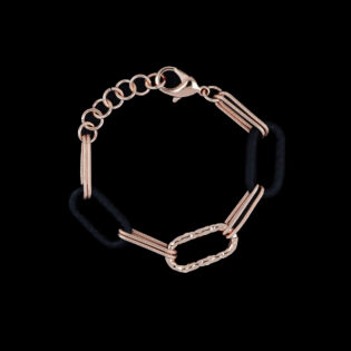 Bracciale fantasia 260 maglia gommata