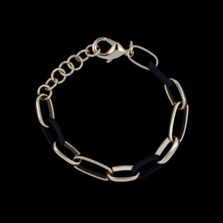 Bracciale fantasia 254 maglia gommata