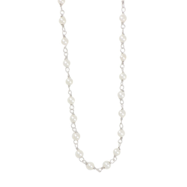 Collana Perle 3MM Ag 925
