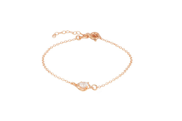 Bracciale Cuore singolo PL Ag 925