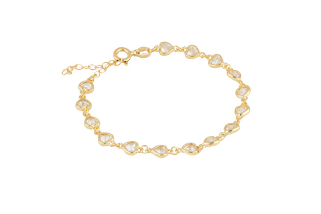 Bracciale Cuoricini PL Ag 925